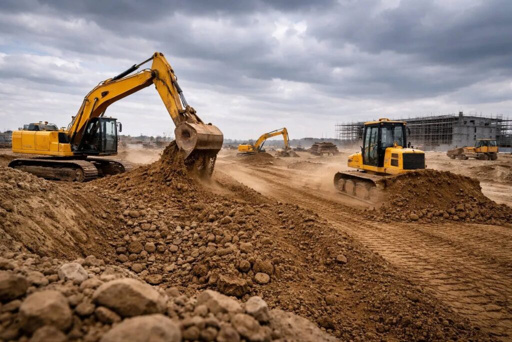 Groundworks and surfacing
